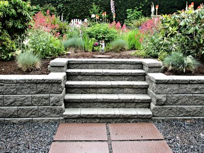 Border Stone Installation